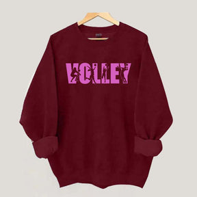 Beach Volley Frauen Volleyball Sport Sweatshirt