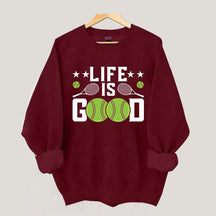 Tennis Players Retro Vintage Sweatshirt