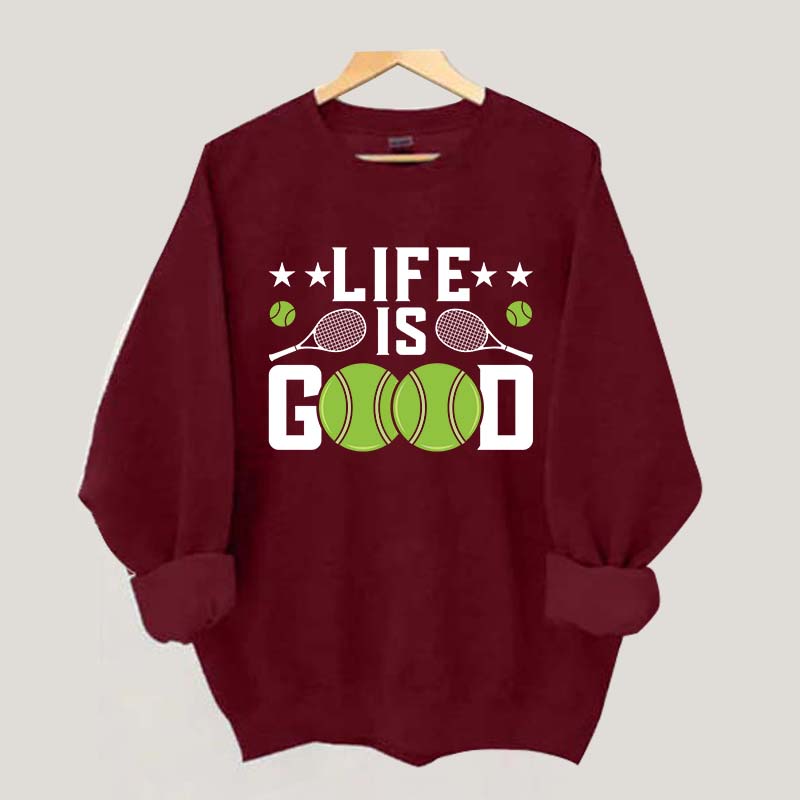 Tennis Players Retro Vintage Sweatshirt