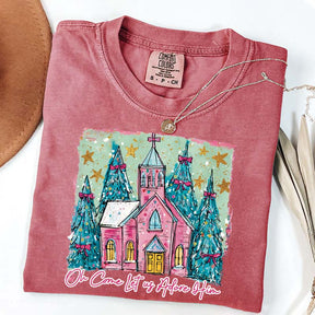 Oh Come Let Us Adore Him Christmas T-Shirt