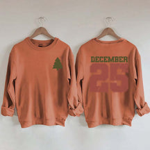 Distressed December 25 Sweatshirt