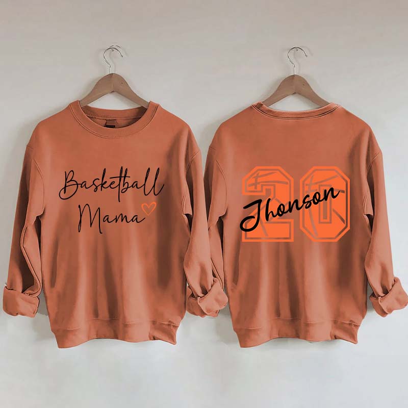 Custom Basketball Mom Love Sweatshirt