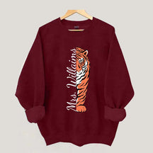 Personalized Tigers School Spirit Sweatshirt