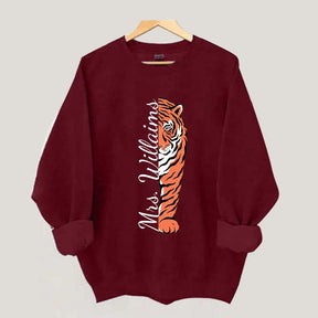 Personalized Tigers School Spirit Sweatshirt