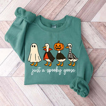 Halloween Just a Spooky Goose Sweatshirt