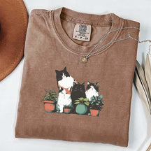 Salty Cats and Plants T-Shirt