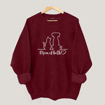 Cat And Dog Lover Sweatshirt