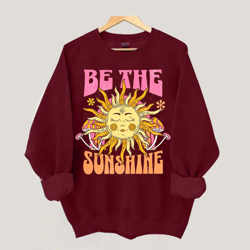 Be The Sunshine Floral Sweatshirt