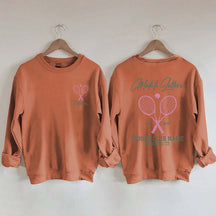 Personalized Tennis Club Coach Sweatshirt