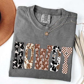 Comfort Colors Howdy Cowgirl Cute T-Shirt