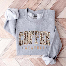Retro Coffee Weather Lover Sweatshirt