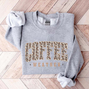 Retro Coffee Weather Lover Sweatshirt
