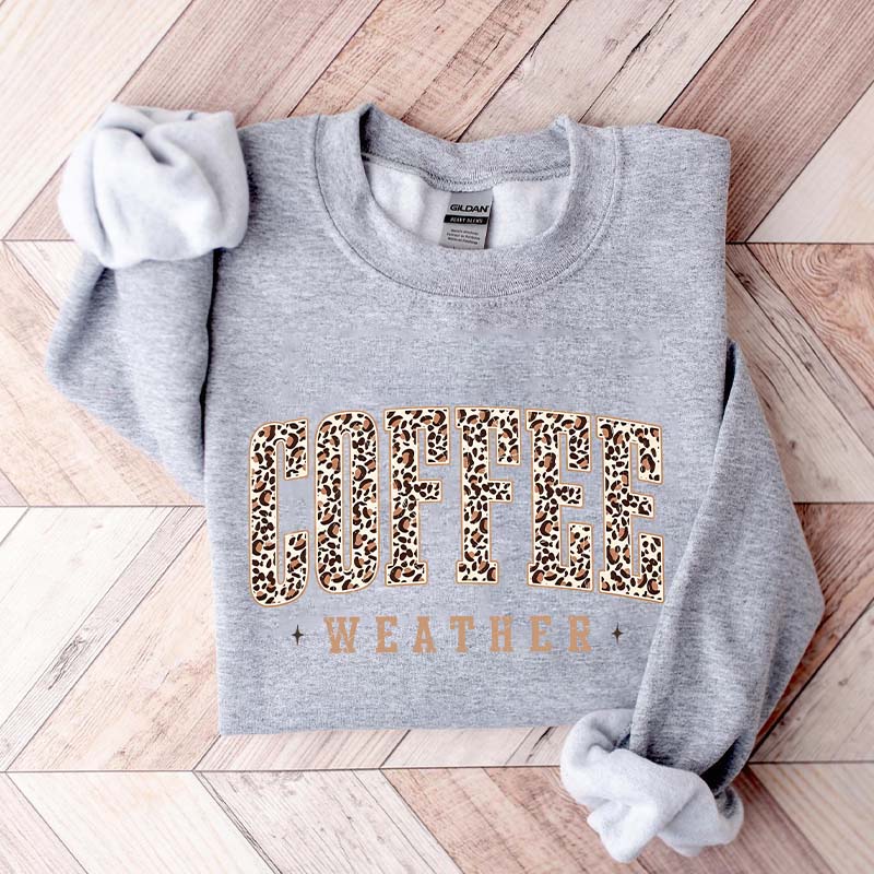Retro Coffee Weather Lover Sweatshirt