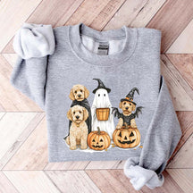 Halloween Goldendoodle Ghost Dog Lover Sweatshirt