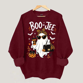 Coquette Ghost Leopard Cute Sweatshirt