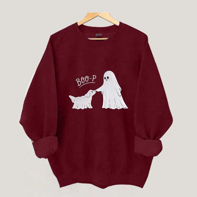 Boo-p Ghost Dog Sweatshirt