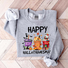 Happy Hallothanksmas Sweatshirt