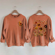Autumn Cottagecore Autumn Floral Sweatshirt