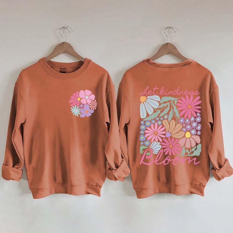 Comfort Colors Wildflower Mental Health Sweatshirt