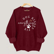Dog Kisses Fix Everything Sweatshirt