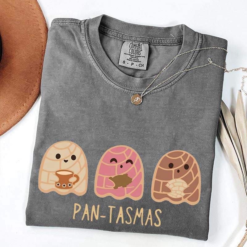 Funny Pantasmas Ghost Pan Dulce T-Shirt