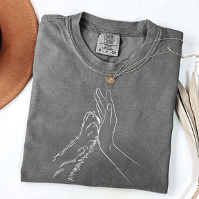 Animal Lover Paw Love T-Shirt