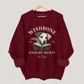 Wishbone Literary Society Nostalgia Dog Sweatshirt