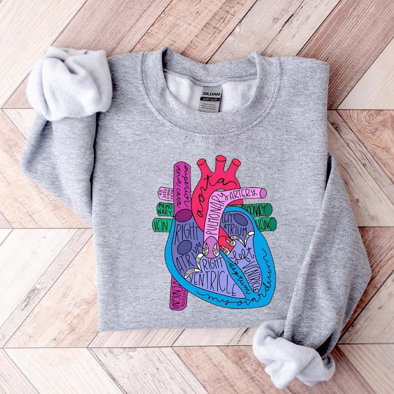 Heart Anatomy Sweatshirt