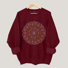 Retro Resist Subtle Mandala Sweatshirt