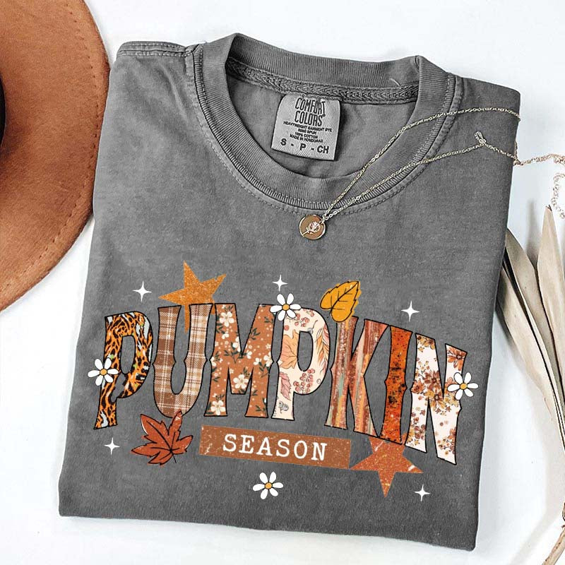 Comfort Colors Pumpkin Season Halloween T-Shirt