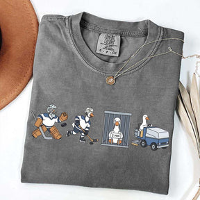 Goose Hockey Team Comfort Colors T-Shirt