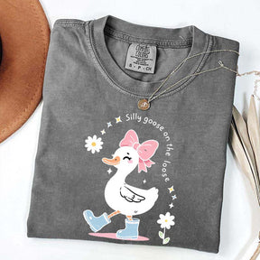 Silly Goose On The Loose Floral T-Shirt