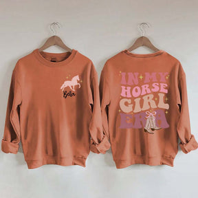 Custom In My Horse Girl Era Sweatshirt