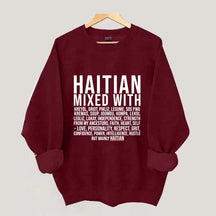 Haitian Definition Caribbean African Culture Sweatshirt