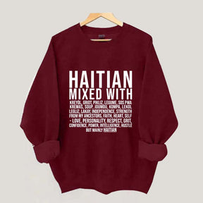 Haitian Definition Caribbean African Culture Sweatshirt