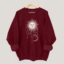 Widow's Bay Patricia Celestial Sun Moon Sweatshirt