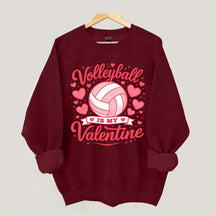 Volleyball Valentine Sweatshirt
