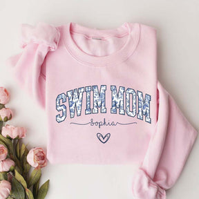 Custom Swim Mom Sweatshirt