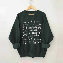 Retro Ducks Not in A Row Sweatshirt
