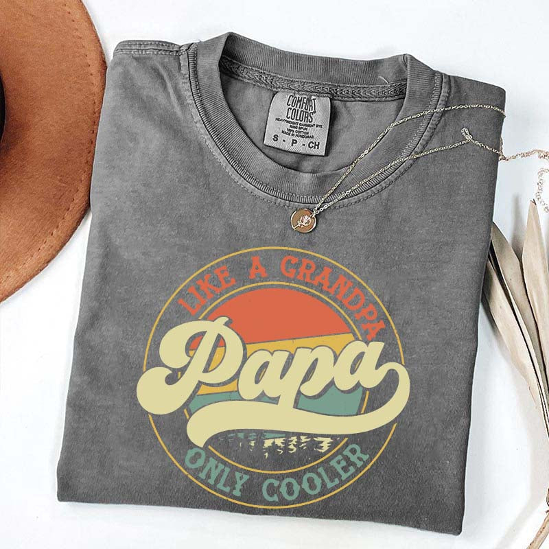 Retro Comfort Cool Papa T-Shirt