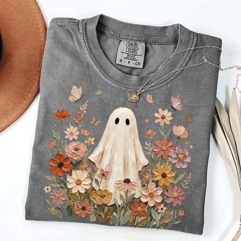 Vintage Ghost Fall Comfort Colors T-Shirt