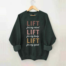 Fitness Motivation Weightlifting Sweatshirt