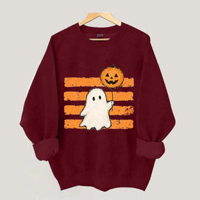 Horror Ghost Halloween Sweatshirt