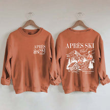 Custom Apres Ski Club Sweatshirt