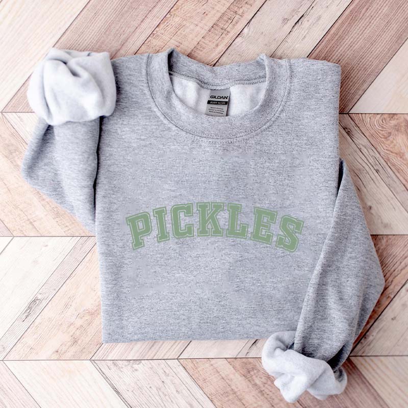Vintage Collegiate Pickle Sweatshirt