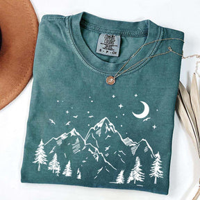 Minimalist Mountain Hiking T-Shirt