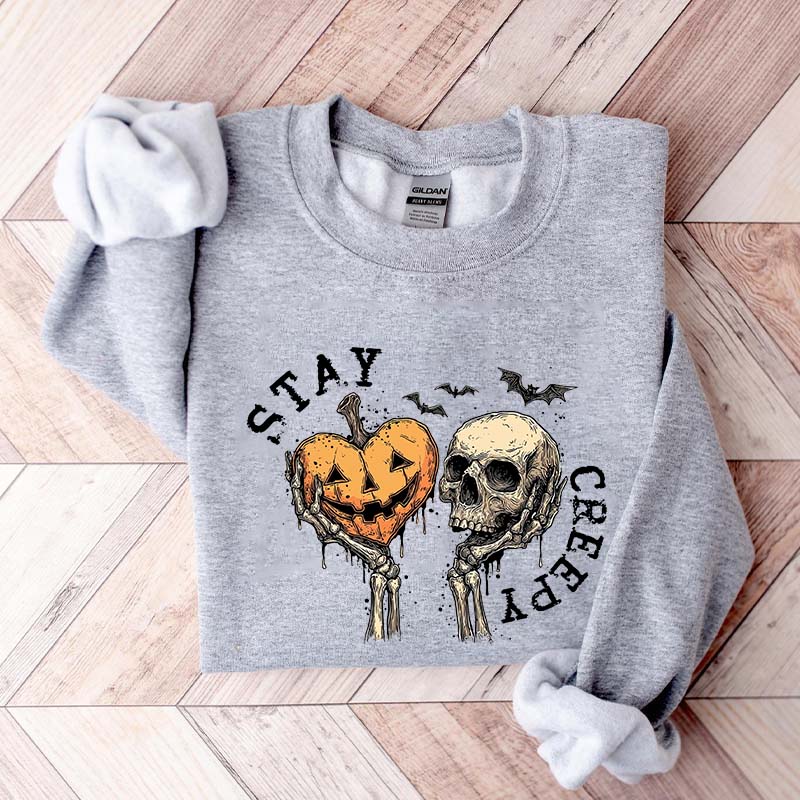 Cute Skeleton Creepy Sweatshirt