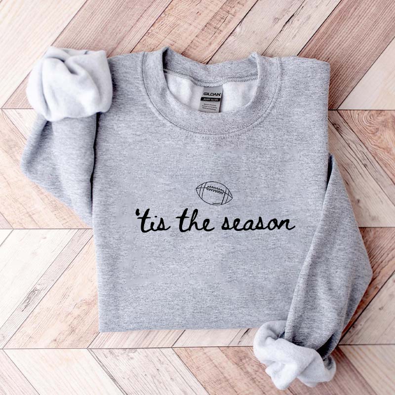 Football Women Tis the Season Sweatshirt