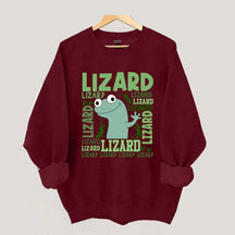 Lizard Lizard Funny Gecko Sweatshirt