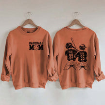 Customized Baseball Mom Sweatshirt